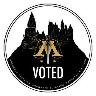 Voted Sticker for Wizengamot. Collaboration with Luna Everard.